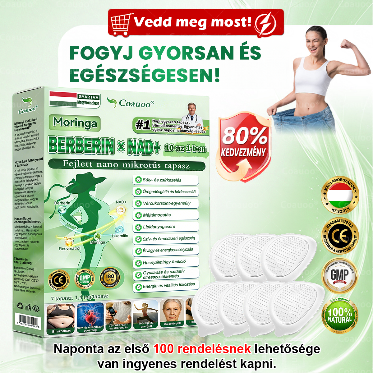 🎁 Csak 5 doboz maradt! További 50% kedvezmény! Erősítsd meg a tested, élj egészségesen. Ne habozz, ha most nem cselekedsz, jövőre már nem lesz lehetőséged!