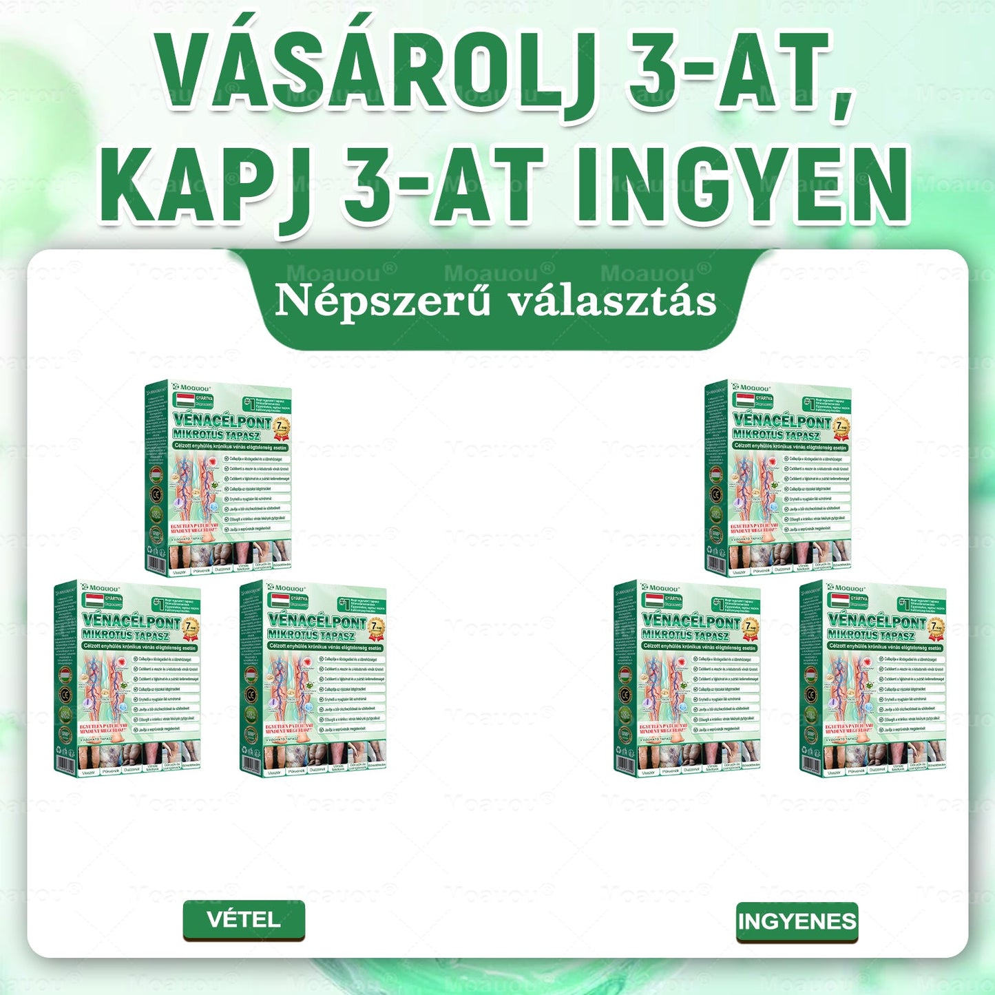 🎁Moauou® Csak 5 doboz maradt! További 50% kedvezmény! Erősítsd meg a tested, élj egészségesen. Ne habozz, ha most nem cselekedsz, jövőre már nem lesz lehetőséged!