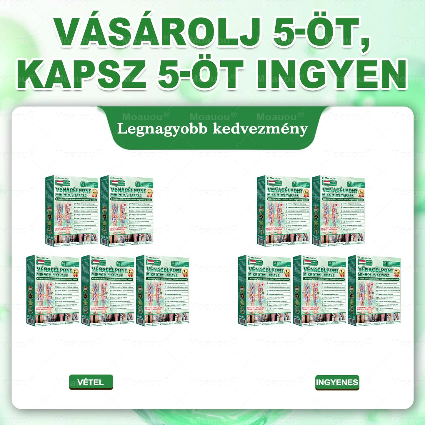 🎁Moauou® Csak 5 doboz maradt! További 50% kedvezmény! Erősítsd meg a tested, élj egészségesen. Ne habozz, ha most nem cselekedsz, jövőre már nem lesz lehetőséged!