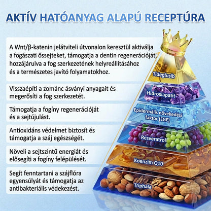 🦷 Mondj búcsút az érzékenységnek és kellemetlenségeknek! 𝐂𝐨𝐚𝐮𝐨𝐨® Tideglusib szájcsíkok – gyors regenerálás a fogaknak és az ínynek 😊