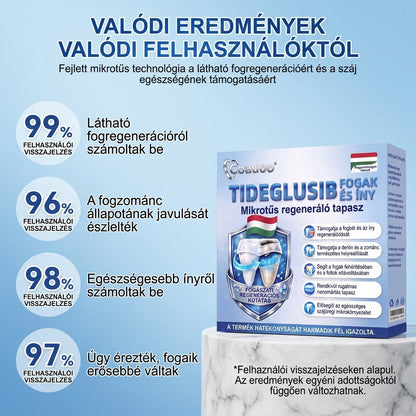 🦷 Mondj búcsút az érzékenységnek és kellemetlenségeknek! 𝐂𝐨𝐚𝐮𝐨𝐨® Tideglusib szájcsíkok – gyors regenerálás a fogaknak és az ínynek 😊