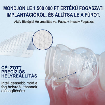 🦷 Mondj búcsút az érzékenységnek és kellemetlenségeknek! 𝐂𝐨𝐚𝐮𝐨𝐨® Tideglusib szájcsíkok – gyors regenerálás a fogaknak és az ínynek 😊